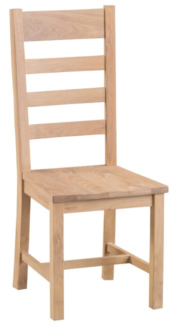 LO LADDER BACK CHAIR WOODEN SEAT