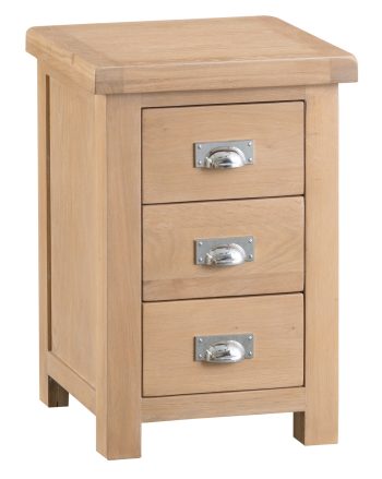 LARGE 3 DRAWER BEDSIDE CABINET