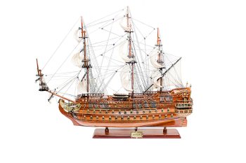 SAN FELIPE - Wooden old model ship - Handmade - Size 95cm Length