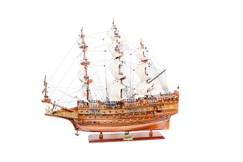 SOVEREIGN OF THE SEA - Wooden old model ship - Handmade - Size 95cm Length