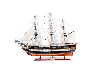 USS CONSTITUTION - Wooden old model ship - Handmade - Size 105cm Length