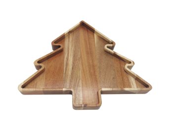 Sunken tray in pine tree, Acacia, natural varnish.